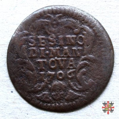 Sesino con il monogramma 1706 (Mantova)