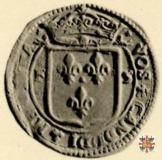5 fiorini ossidionale con i tre gigli 1630 (Casale)
