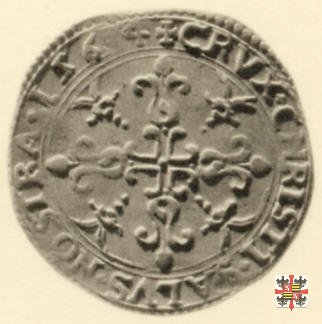 Bianco con la croce ornata 1564 (Casale)