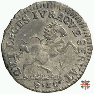 Cavallotto da 10 soldi con data 1702 (Mantova)