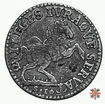Cavallotto da 10 soldi con data 1705 (Mantova)