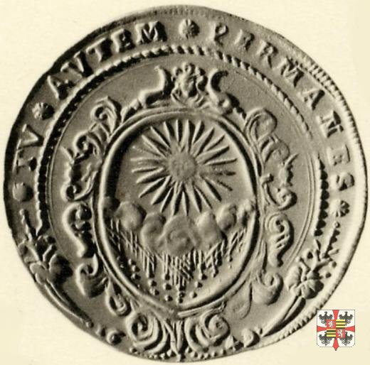Cinque doppie con il sole e la pioggia 1649 (Mantova)