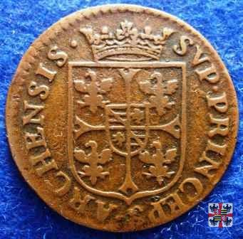 Liard testa nuda 1609 (Charleville)
