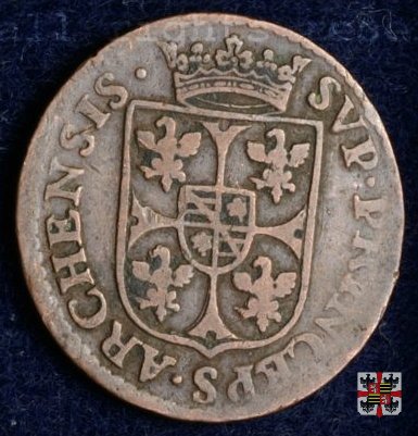 Liard testa nuda 1610 (Charleville)