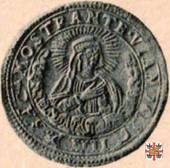 Da quattro reali con la Beata Vergine 1612 (Casale)