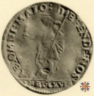 Doppia con San Longino 1616 (Mantova)