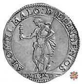 Doppia con San Longino 1616 (Mantova)