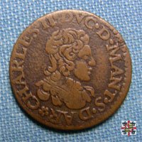 Double tournois con i tre gigli 1642 (Charleville)