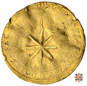 Ducato d'oro con la stella cometa 1612 (Mantova)