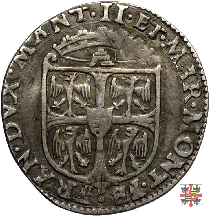 Giulio con lo stemma e con San Longino e S.Andrea  (Mantova)