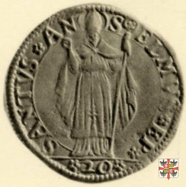 Lira con Sant'Anselmo 1612-1615 (Mantova)