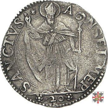 Lira con Sant'Anselmo  (Mantova)