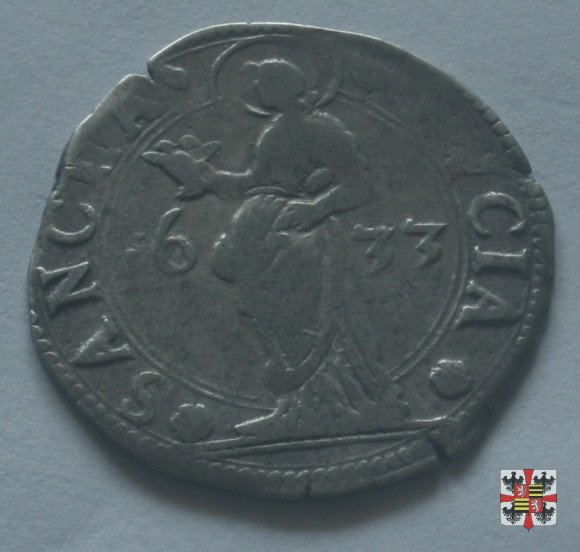 Lira con Santa Lucia 1633 (Mantova)