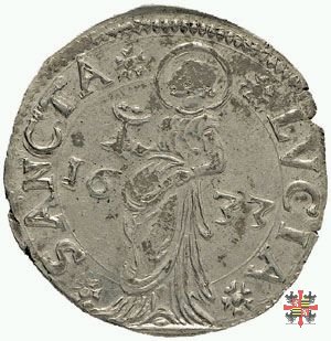 Lira con Santa Lucia 1633 (Mantova)