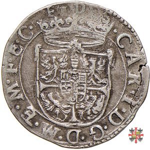Lira con Santa Lucia 1633 (Mantova)