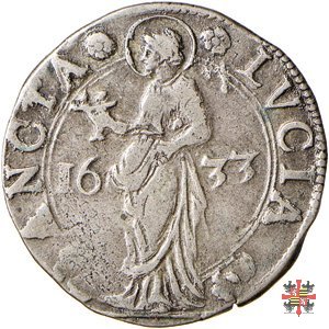 Lira con Santa Lucia 1633 (Mantova)