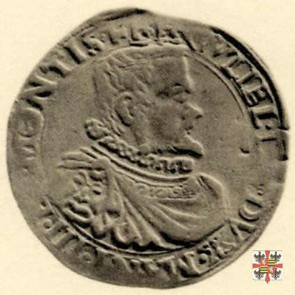 Lira con la Giustizia e busto a d. 1583 (Casale)