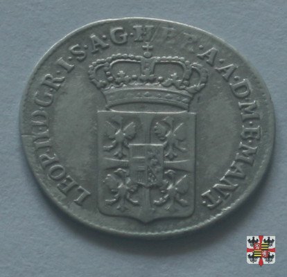 Mezza lira 1791 (Mantova)