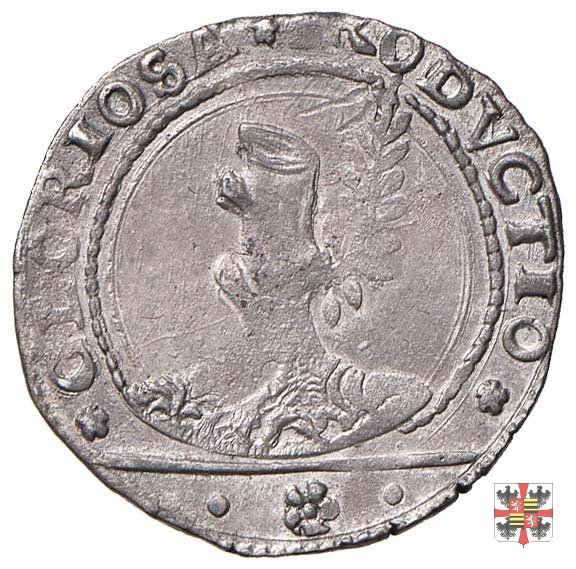 Mezza lira col beato Jacopo della Marca  (Mantova)
