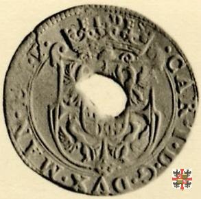 Mezza lira con Santa Lucia 1633 (Mantova)