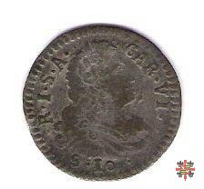 Mezza lira da dieci soldi 1733 (Mantova)