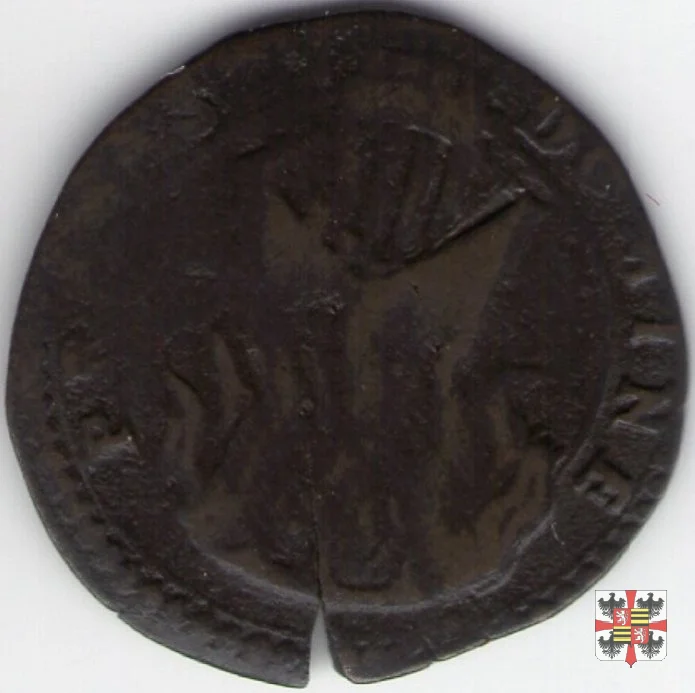 Mezzo grossetto con il crogiuolo  (Mantova)