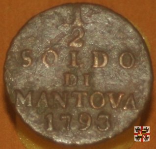 Mezzo soldo 1793 (Mantova)