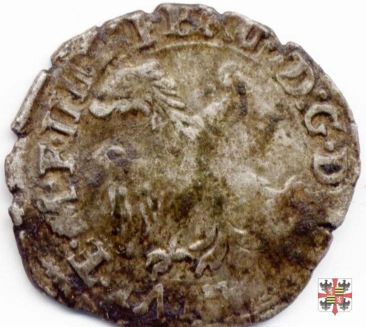 Parpagliola o cavallotto con San Francesco 1616 (Casale)