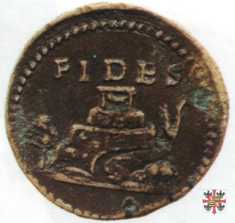 Quattrino o bagattino con il monte Olimpo  (Mantova)