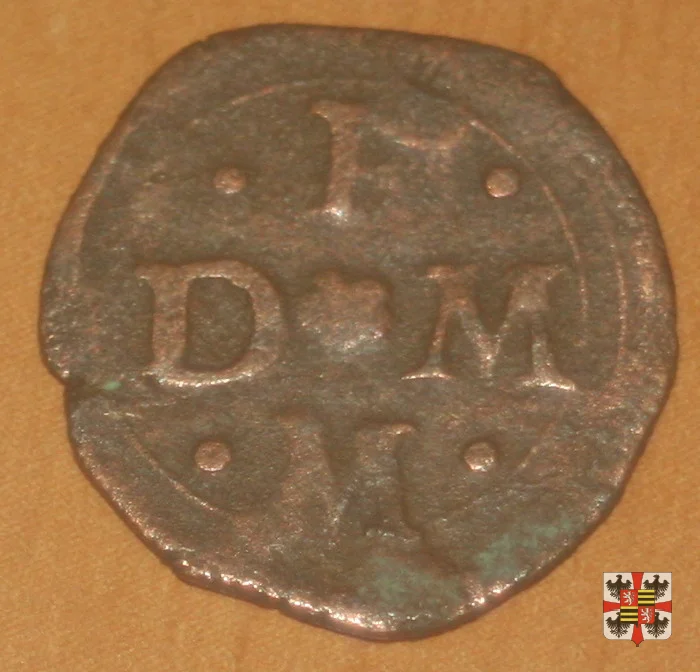 Quattrino con la croce di Gerusalemme  (Mantova)