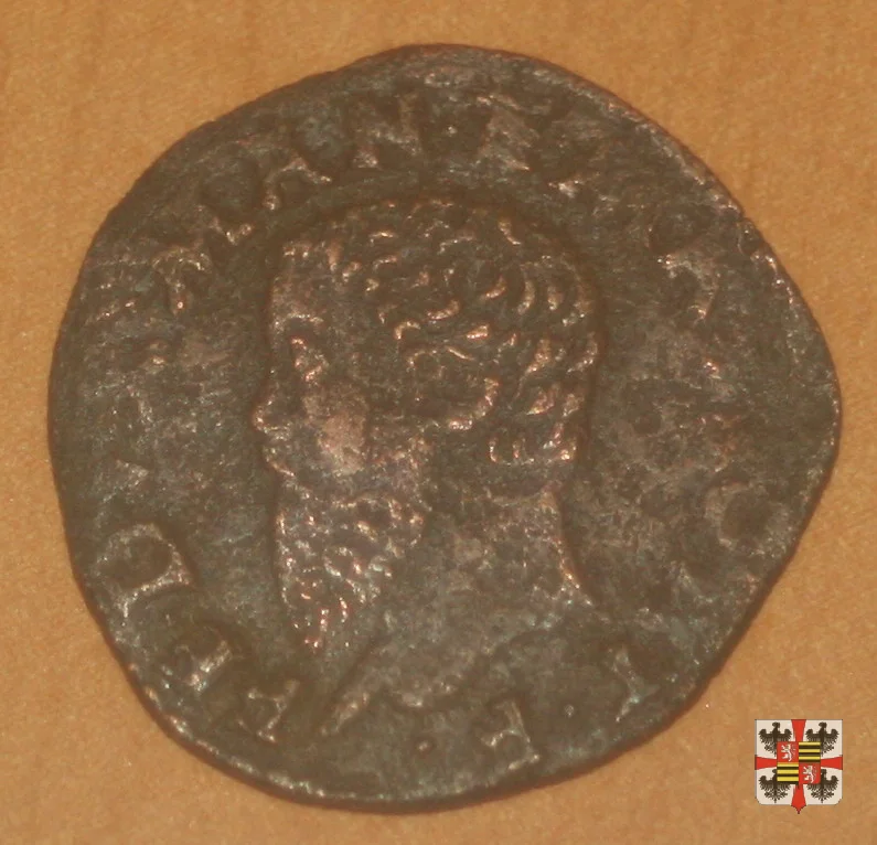 Quattrino o bagattino con la scritta OLYMPOS  (Mantova)