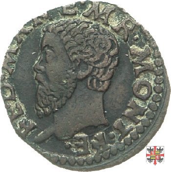 Quattrino o bagattino con la scritta OLYMPOS  (Mantova)