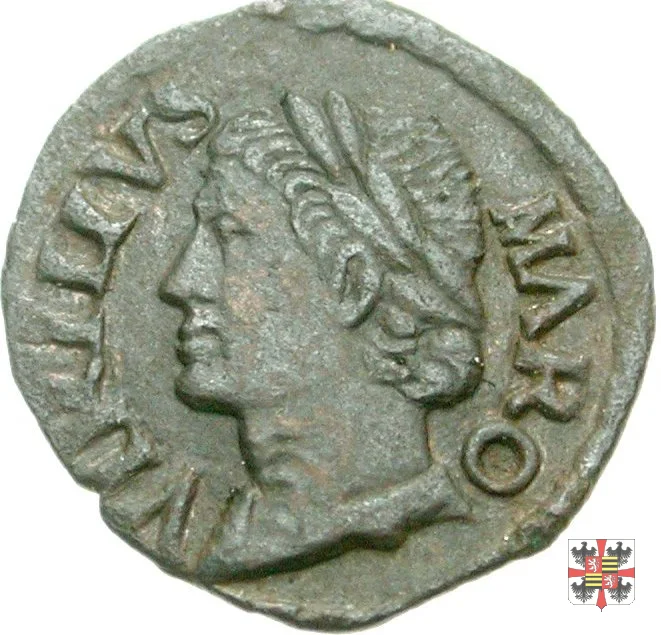 Quattrino con motto EPO  (Mantova)