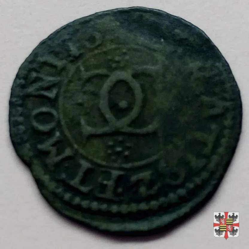 Quattrino con motto SIC e due C intrecciate  (Mantova)