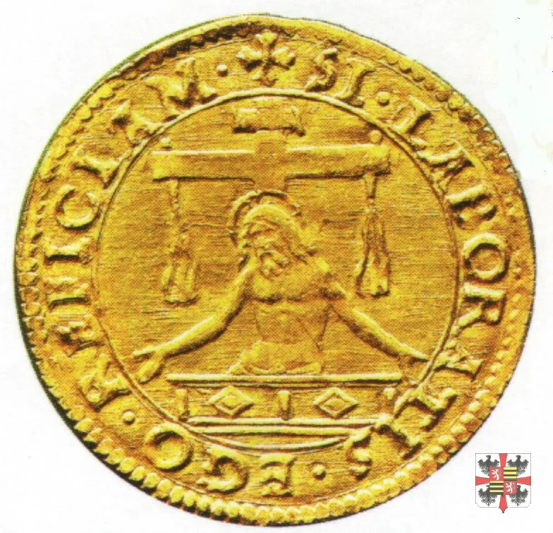 Scudo d'oro con il Cristo risorgente  (Mantova)