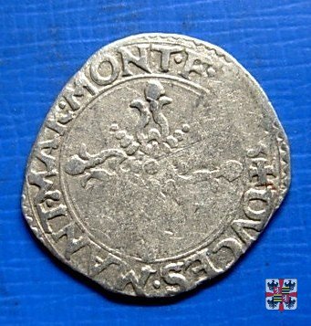 Soldo o grosso con la croce ornata 1563 (Casale)
