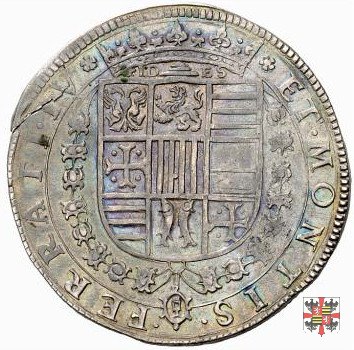 Tallero con il doppio stemma 1622 (Mantova)