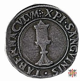 Testone con il reliquiario (marchesano d'argento)  (Mantova)