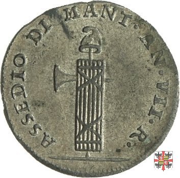 V soldi di Milano 1799 (Mantova)