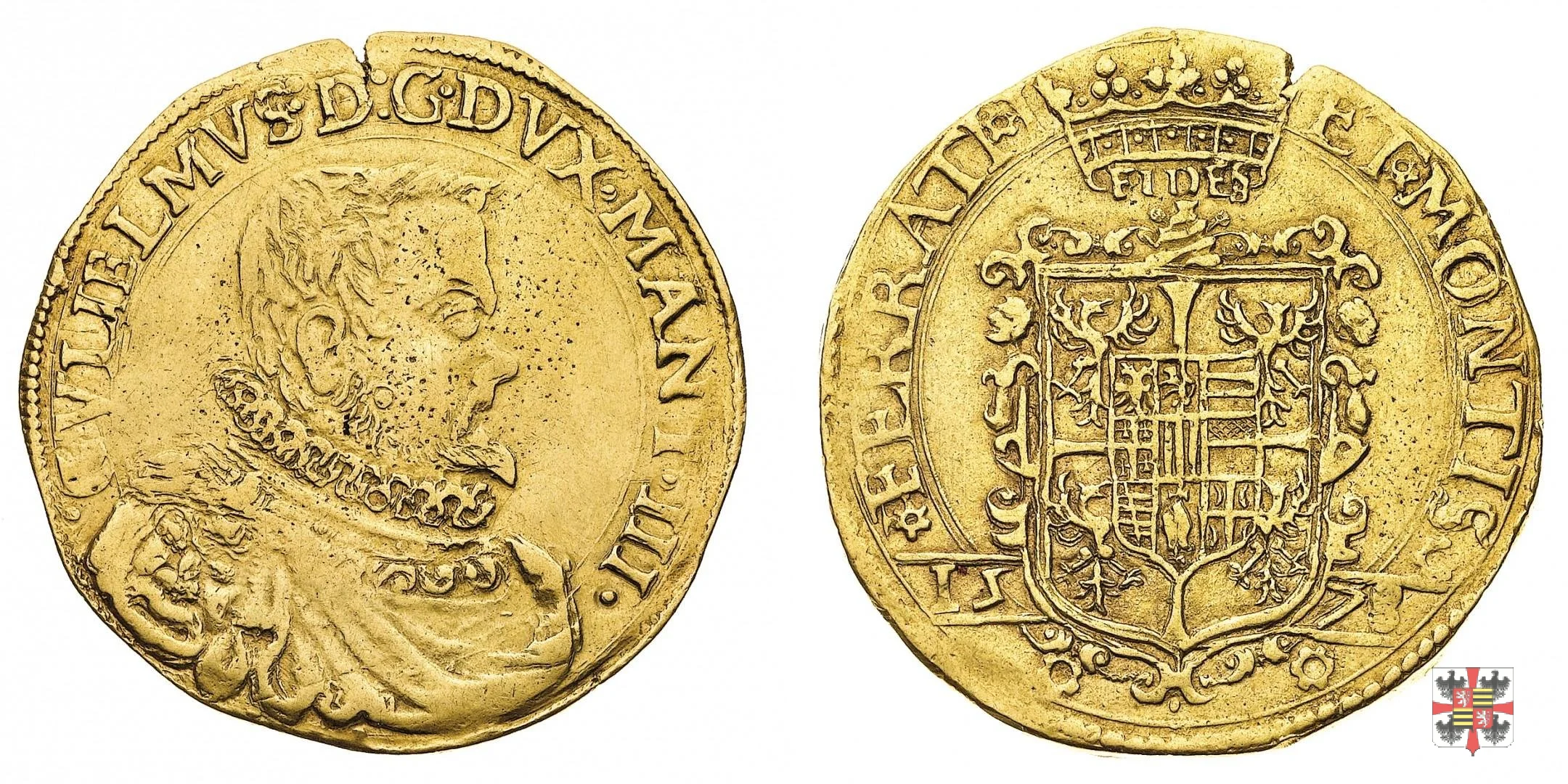 Due doppie con lo stemma 1578 (Casale)