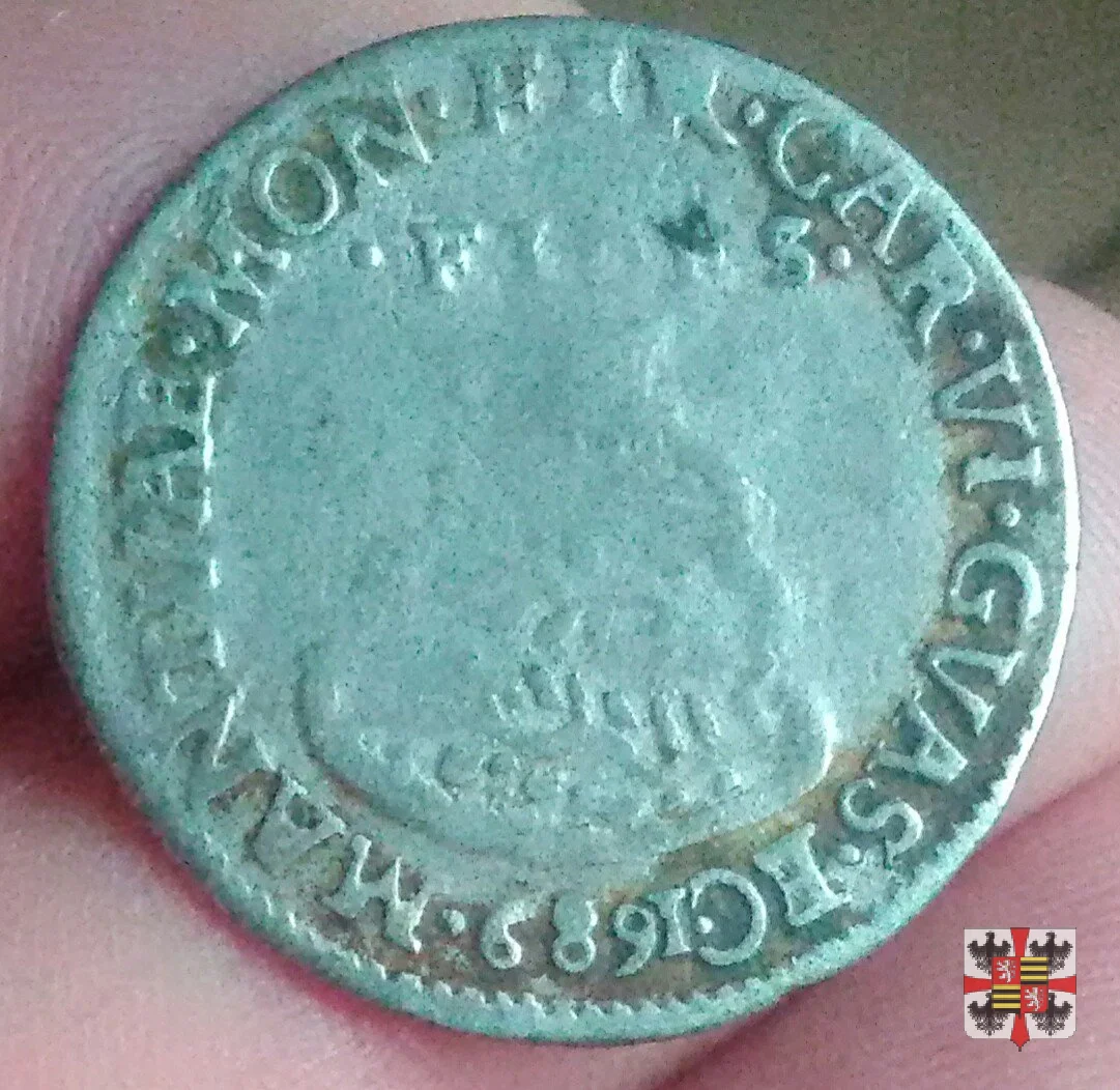 Lira con il monte Olimpo 1689 (Mantova)