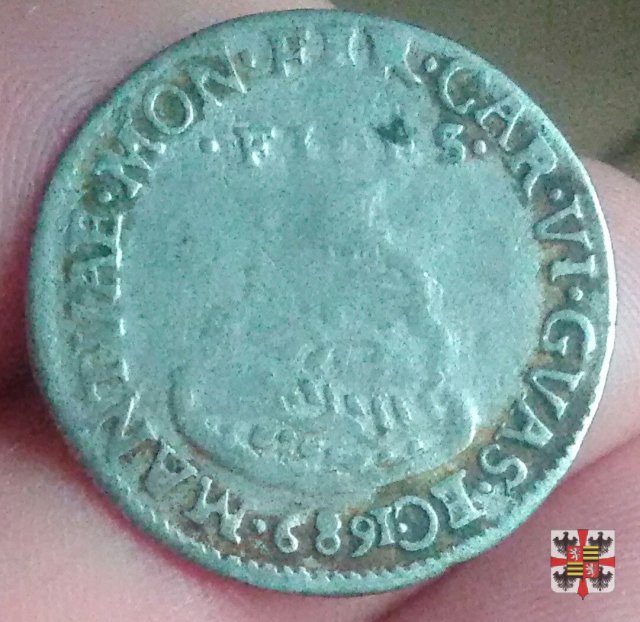 Lira con il monte Olimpo 1689 (Mantova)