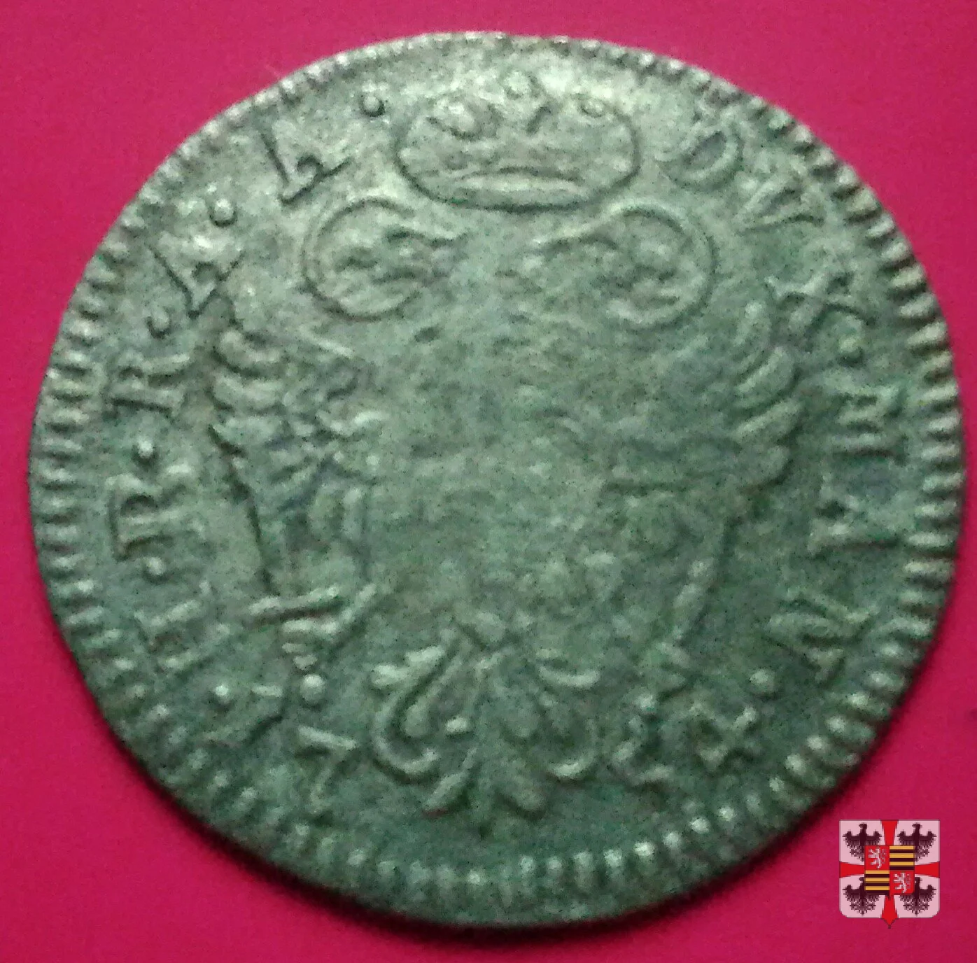 Mezza lira da dieci soldi 1754 (Mantova)