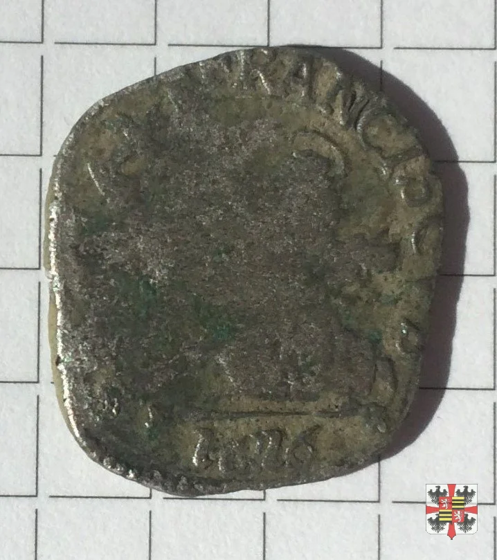 Parpagliola o cavallotto con San Francesco 1616 (Casale)