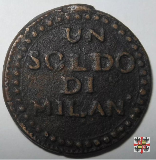 Soldo di Milano 1799 (Mantova)