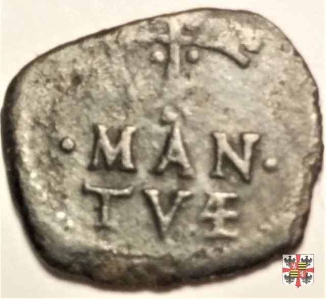 Bagattino con Virgilio e la croce biforcata  (Mantova)