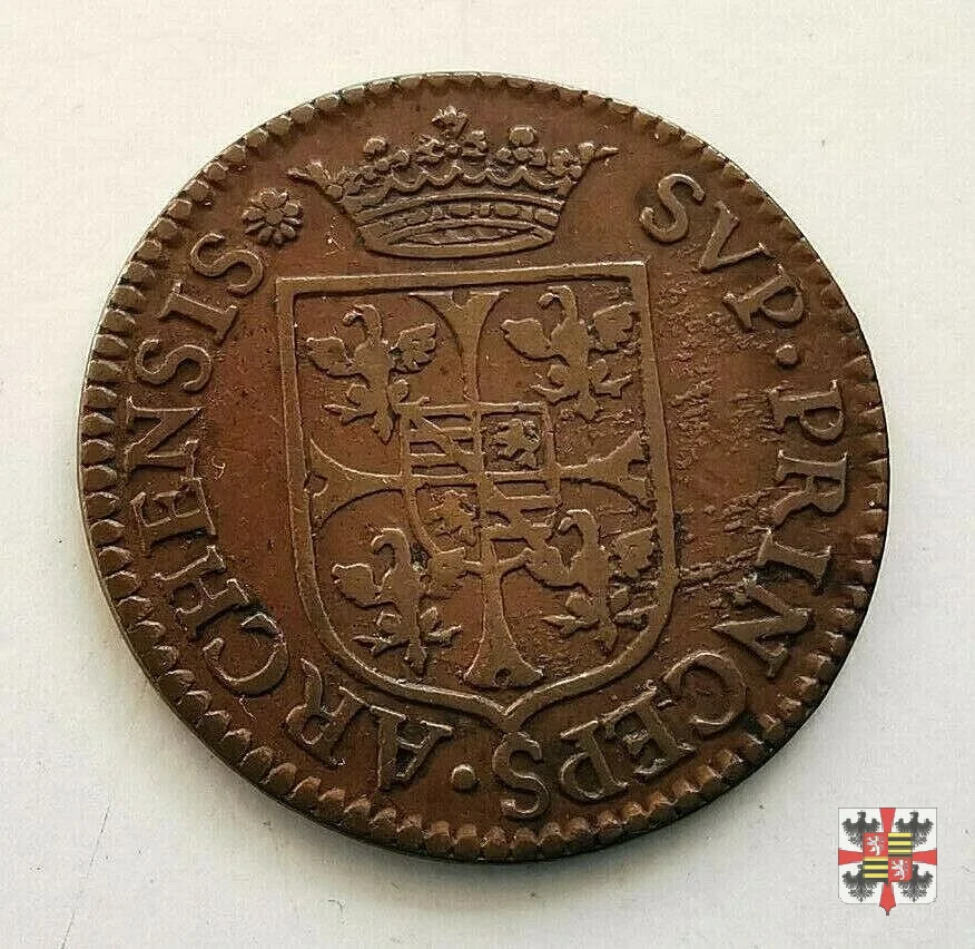 Liard testa nuda 1608 (Charleville)