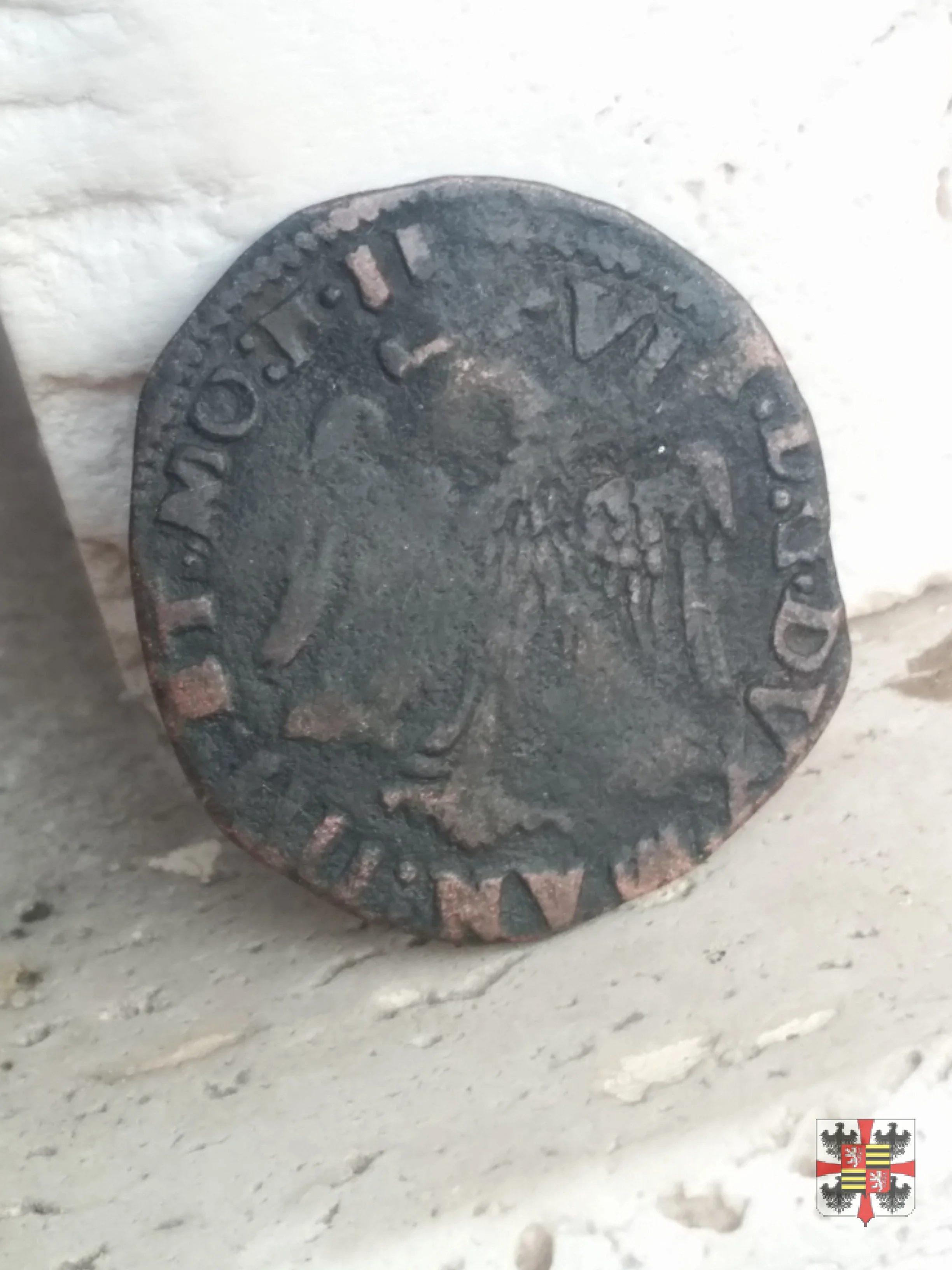 Parpagliola o cavallotto con San Francesco 1603 (Casale)