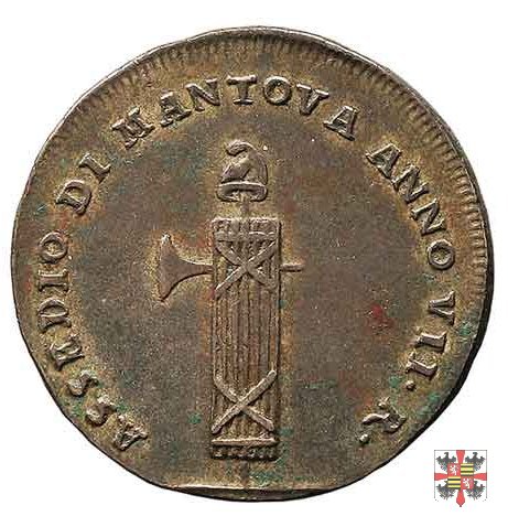 X soldi di Milano 1799 (Mantova)