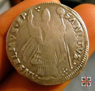 Lira con Sant'Anselmo (lira anselmina)  (Mantova)